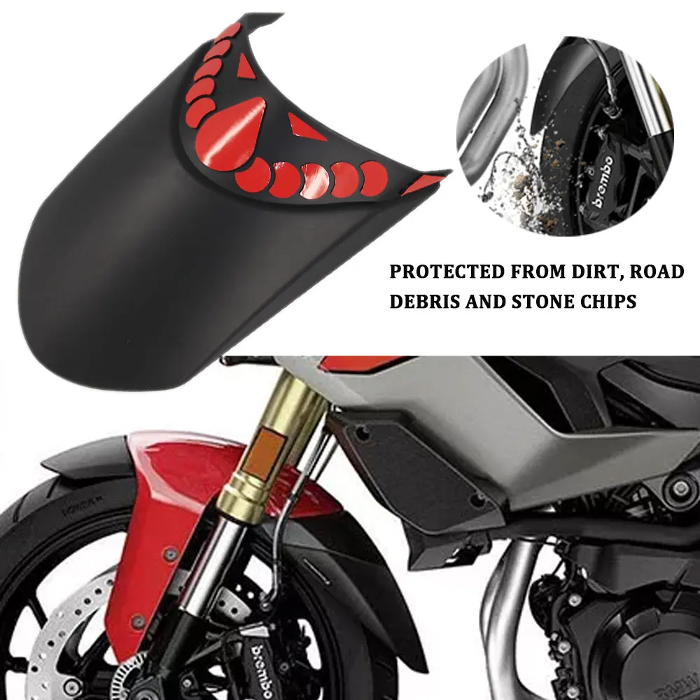 Carbon fiber texture Motorcycle Front Mudguard Fender Rear Extender Extension For BMW F900XR S1000XR F 900 XR S 1000 XR 2020 -
Carbon fiber texture Motorcycle Front Mudguard Fender Rear Extender Extension For BMW F900XR S1000XR F 900 XR S 1000 XR 2020 -