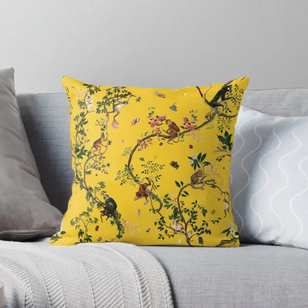 Monkey World Yellow Soft Throw Pillow Cover Print Pillow Case Waist Cushion Cover Pillows NOT Included
Monkey World Yellow Soft Throw Pillow Cover Print Pillow Case Waist Cushion Cover Pillows NOT Included
