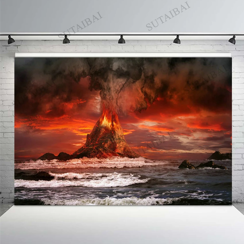 Earth Volcano Eruption Photo Wallpaper Backdrop High Quality Vinyl Sea Ocean Mountain Scenic Photography Studio Background Shoot
Earth Volcano Eruption Photo Wallpaper Backdrop High Quality Vinyl Sea Ocean Mountain Scenic Photography Studio Background Shoot