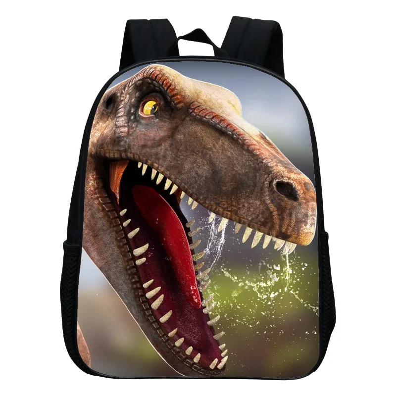 Рюкзак с динозавром из аниме сумки для детского сада красивый популярный детский