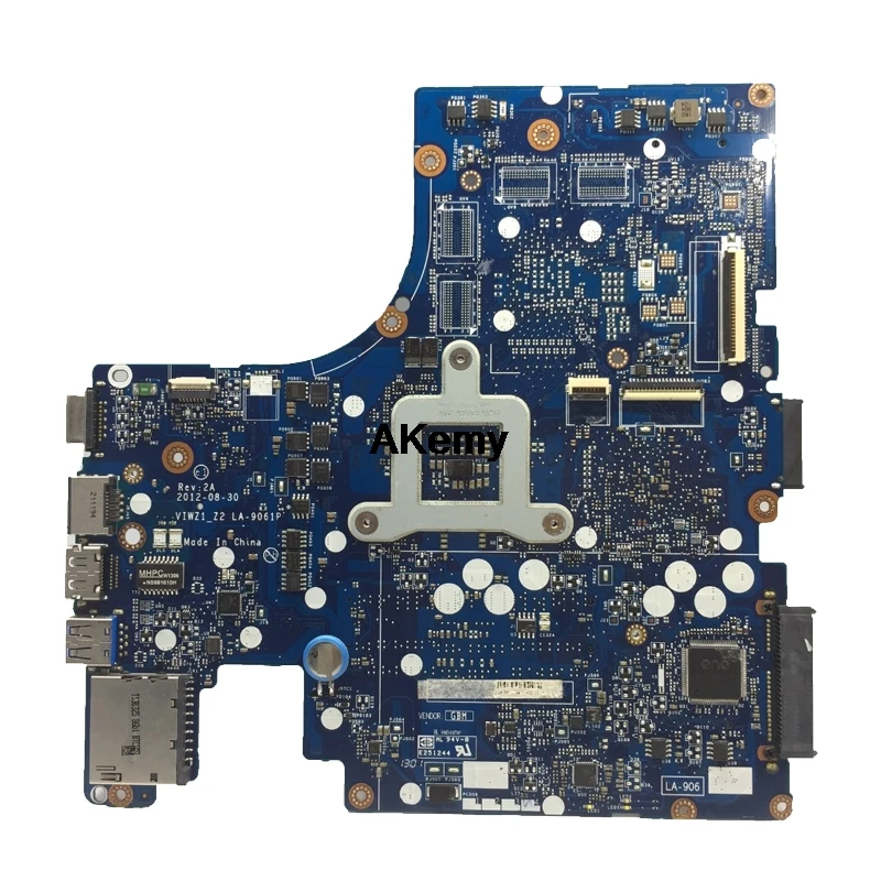 For Lenovo Z400 laptop motherboard LA-9061P motherboard VIWZI-Z2 LA-9061P Z400 mainboard rev2A Test free shipping
For Lenovo Z400 laptop motherboard LA-9061P motherboard VIWZI-Z2 LA-9061P Z400 mainboard rev2A Test free shipping