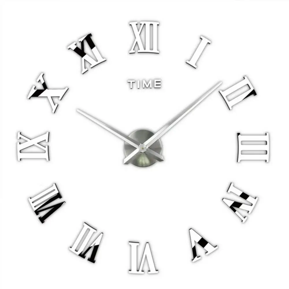 3D DIY Wall Clock 3D Stickers Roman Numerals Home Decor Decoration Modern Large Wall Clock Modern DIY Wall Clock Mute
3D DIY Wall Clock 3D Stickers Roman Numerals Home Decor Decoration Modern Large Wall Clock Modern DIY Wall Clock Mute
