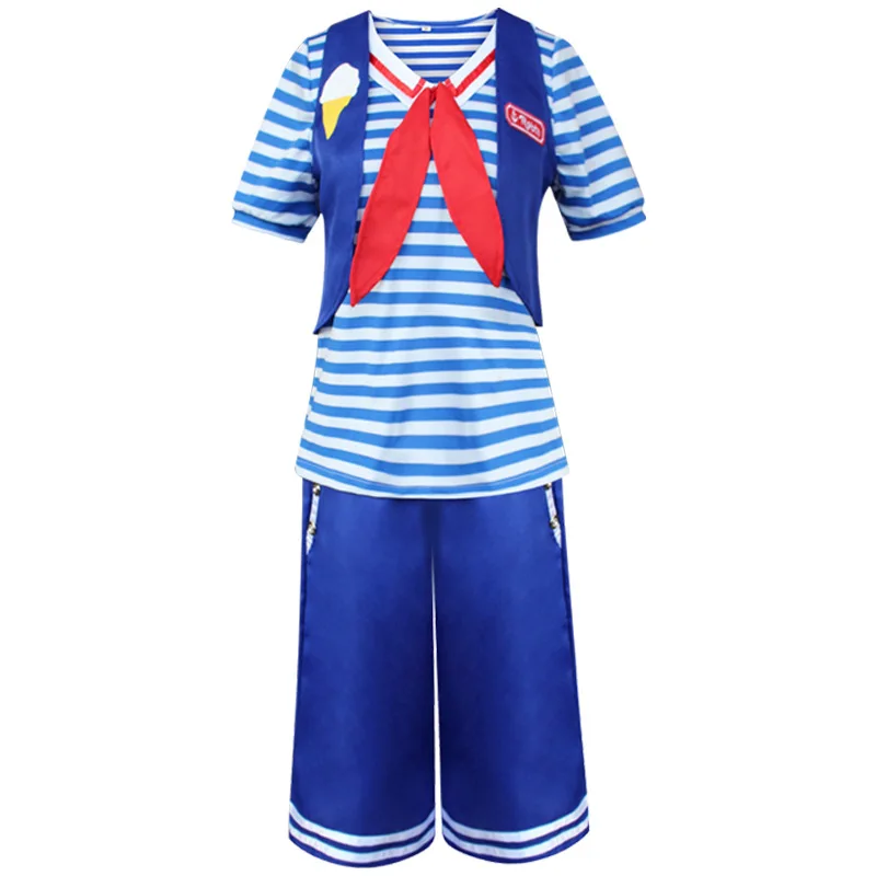 Stranger Things Stranger Things 3cos Service Ice Cream Shop Clerk Navy Suit Cosplay Uniform Costume Suit Halloween Cos
Stranger Things Stranger Things 3cos Service Ice Cream Shop Clerk Navy Suit Cosplay Uniform Costume Suit Halloween Cos