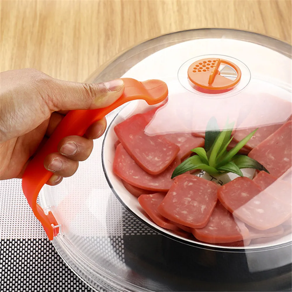 Food Safety BPA Free Splatter Cover Microwave Cover Microwave Plate Cover Guard Lid with Steam Vents Keeps Microwave Clean
Food Safety BPA Free Splatter Cover Microwave Cover Microwave Plate Cover Guard Lid with Steam Vents Keeps Microwave Clean