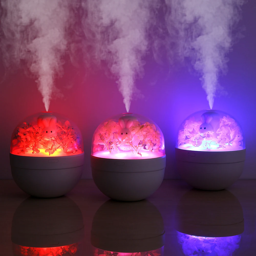 Sweet Rabbit Wireless Air Humidifier Ultrasonic USB Aroma Difusor Humidificador With Romantic Color Aromatherapy Lamp for Home
Sweet Rabbit Wireless Air Humidifier Ultrasonic USB Aroma Difusor Humidificador With Romantic Color Aromatherapy Lamp for Home