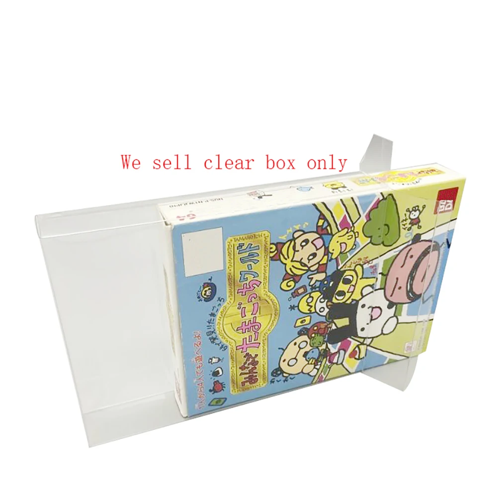 Clear transparent display box Japanese version for N64 game storage box collection protection box
Clear transparent display box Japanese version for N64 game storage box collection protection box