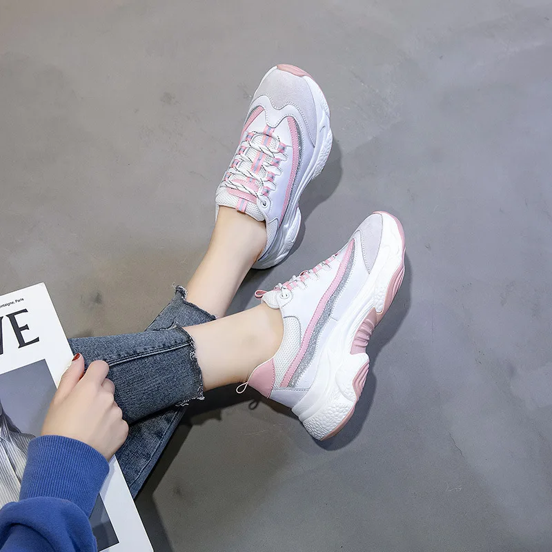 Jookrrix 2020 Women Spring Female Comfortable Genuine Leather Shoes For Women Increased Chunky Sneakers Women Casual Shoes
Jookrrix 2020 Women Spring Female Comfortable Genuine Leather Shoes For Women Increased Chunky Sneakers Women Casual Shoes