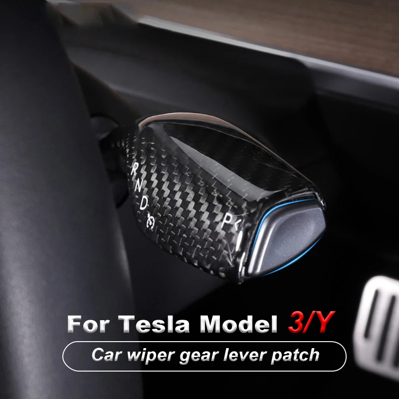 Real Carbon Fiber Car Wiper Gear Lever Patch For Tesla Model 3 2021 Model Y Light Controller Lever Protective Shell Accessories
Real Carbon Fiber Car Wiper Gear Lever Patch For Tesla Model 3 2021 Model Y Light Controller Lever Protective Shell Accessories