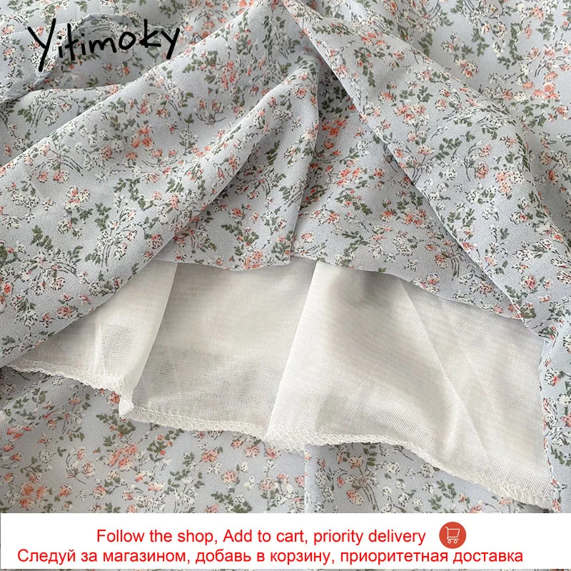Yitimoky Print Folds Dresses Women Spring 2021 New Korean Office Lady Slash Neck A-Line Blue Black Midi Long Lace Up Dress
Yitimoky Print Folds Dresses Women Spring 2021 New Korean Office Lady Slash Neck A-Line Blue Black Midi Long Lace Up Dress