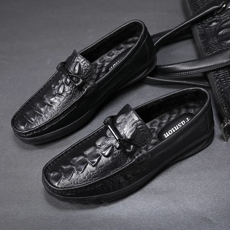 Модная зимняя обувь, мужские лоферы, удобная повседневная обувь на плоской подошве, сохраняющие тепло, мужские мокасины без шнуровки из мяг...
Модная зимняя обувь, мужские лоферы, удобная повседневная обувь на плоской подошве, сохраняющие тепло, мужские мокасины без шнуровки из мяг...