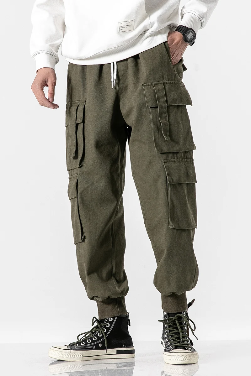 Spring Multi-pockets Cargo Pants Men Hip Hop Loose Harem Pants Streetwear Harajuku Jogger Mens Sweatpant Cotton Trousers
Spring Multi-pockets Cargo Pants Men Hip Hop Loose Harem Pants Streetwear Harajuku Jogger Mens Sweatpant Cotton Trousers