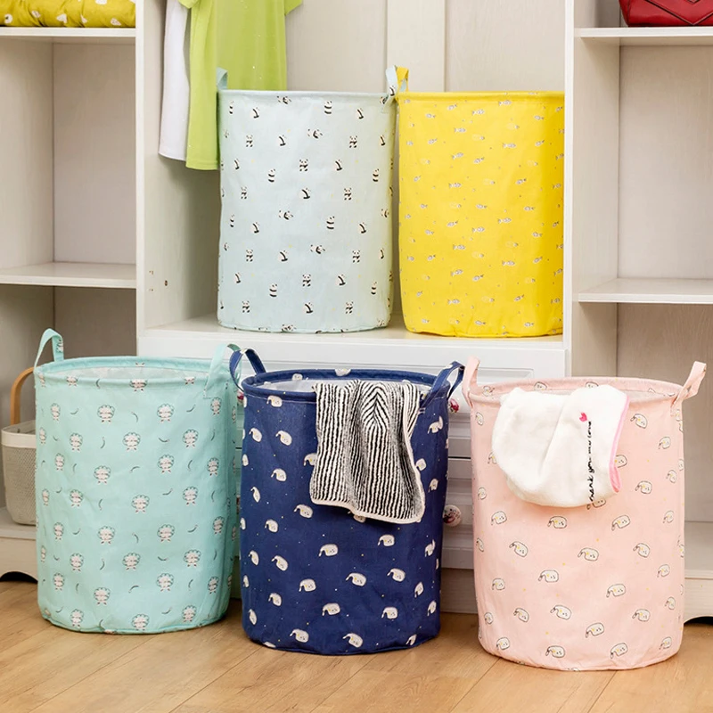 Cotton And Linen Fabric Storage Basket Wardrobe Storage Basket With Handles Foldable Printed Dirty Clothes Storage Basket
Cotton And Linen Fabric Storage Basket Wardrobe Storage Basket With Handles Foldable Printed Dirty Clothes Storage Basket