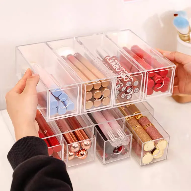 4 Grid Cosmetic Lipstick Box Desktop Pen Holder Makeup Brush Eyebrow Pencil Case Large Capacity Stationery Supplies Organizer
4 Grid Cosmetic Lipstick Box Desktop Pen Holder Makeup Brush Eyebrow Pencil Case Large Capacity Stationery Supplies Organizer