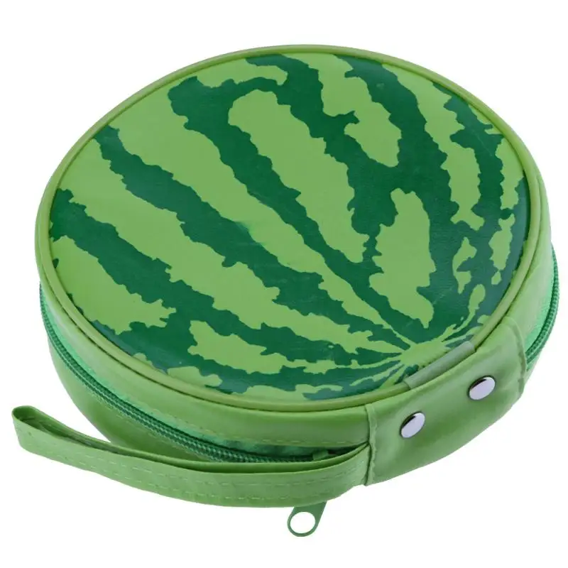 ALLOYSEED Watermelon CD Case Portable Carry CD Holder Earphone DVD CD Storage Box Large Capacity Round Wallet Cover Bag Case
ALLOYSEED Watermelon CD Case Portable Carry CD Holder Earphone DVD CD Storage Box Large Capacity Round Wallet Cover Bag Case