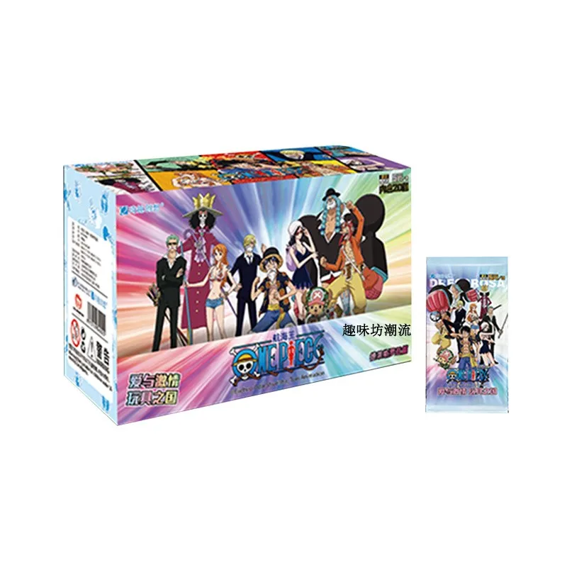 2021 New Japanese Anime One Pieces Luffy Zoro Nami Usopp Franky Collections Card Game Battle Carte Trading Children Toy
2021 New Japanese Anime One Pieces Luffy Zoro Nami Usopp Franky Collections Card Game Battle Carte Trading Children Toy