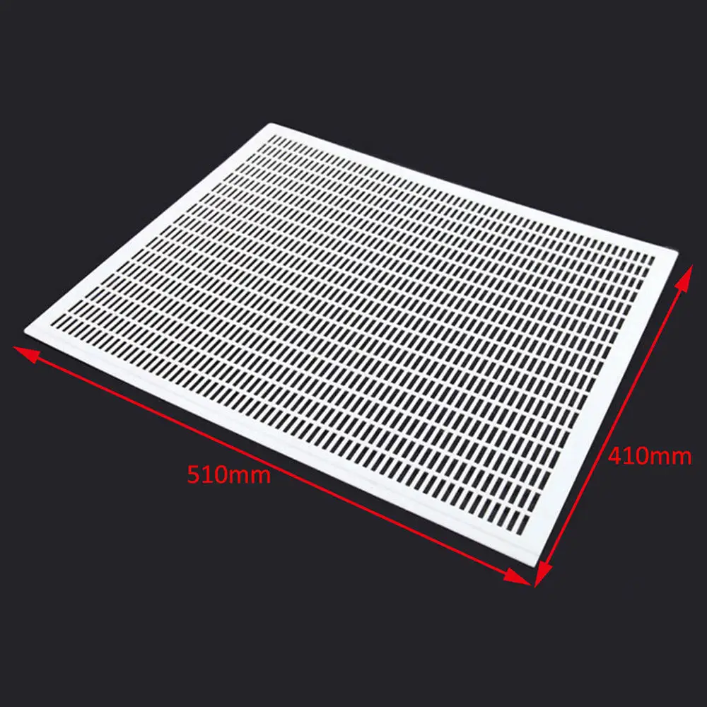 

For 10 Frame Beekeeping Beekeeper Bee Queen Excluder Trapping Grid Net Tool Kit Plastic Separated King Board Royal Board