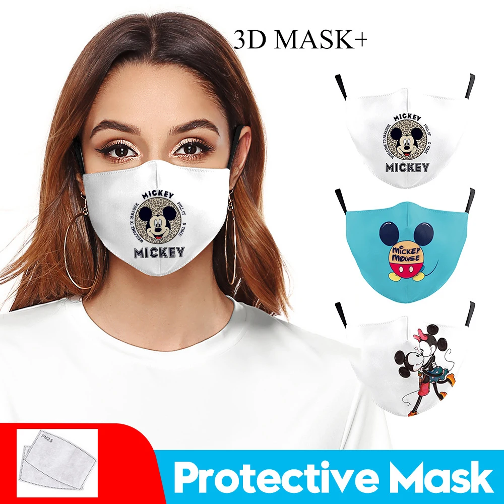 60 Designs Disney Adult Mickey Minnie Reusable Masks Protective PM2.5 Filter Washable Mouth Mask Anti Dust Fashion Face Masks
60 Designs Disney Adult Mickey Minnie Reusable Masks Protective PM2.5 Filter Washable Mouth Mask Anti Dust Fashion Face Masks