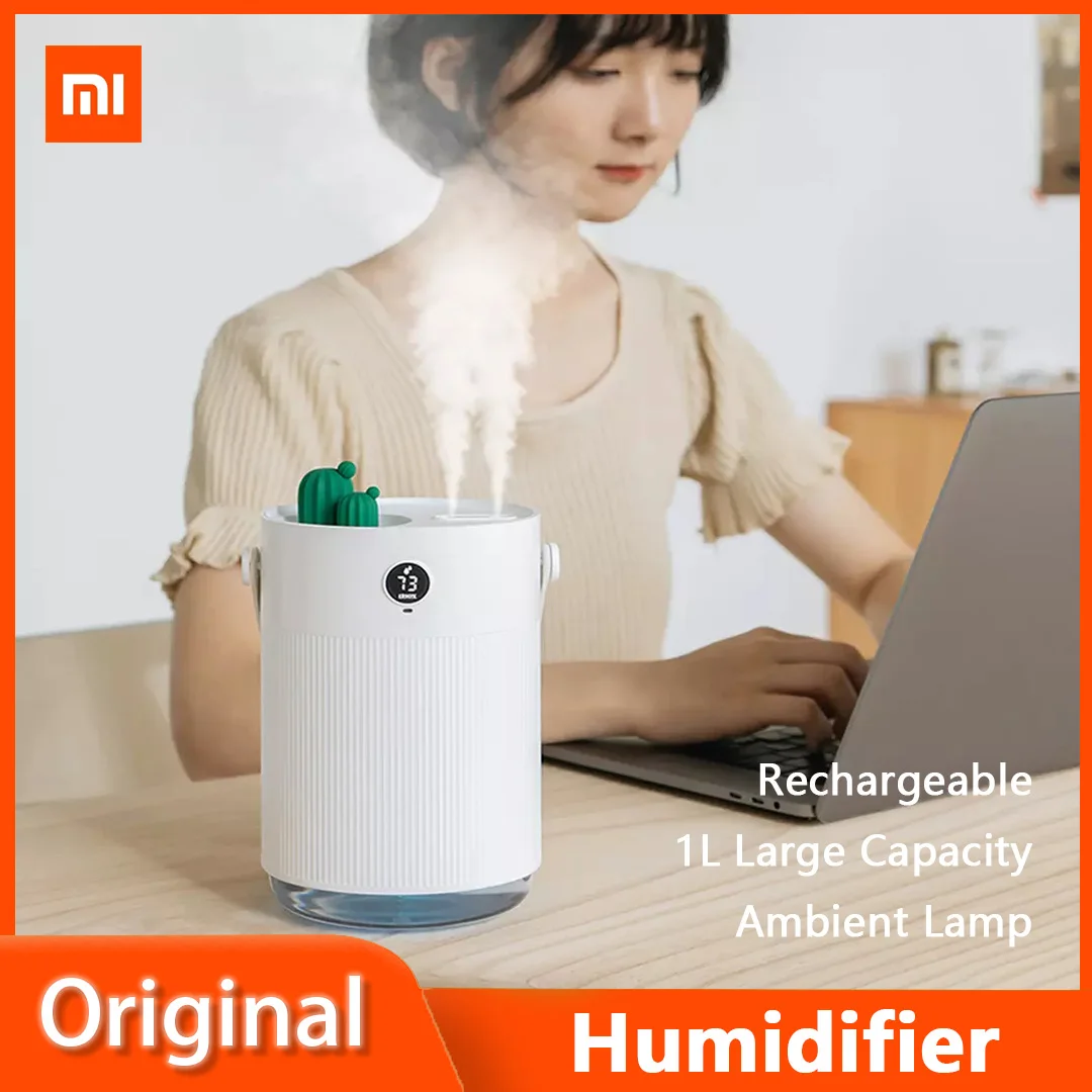 Увлажнитель воздуха Xiaomi Sothing, Type-C, перезаряжаемый, бас, холодный туман, аромадиффузор, обнаружение влажности с красочной светодиодной подсв... 
Увлажнитель воздуха Xiaomi Sothing, Type-C, перезаряжаемый, бас, холодный туман, аромадиффузор, обнаружение влажности с красочной светодиодной подсв...