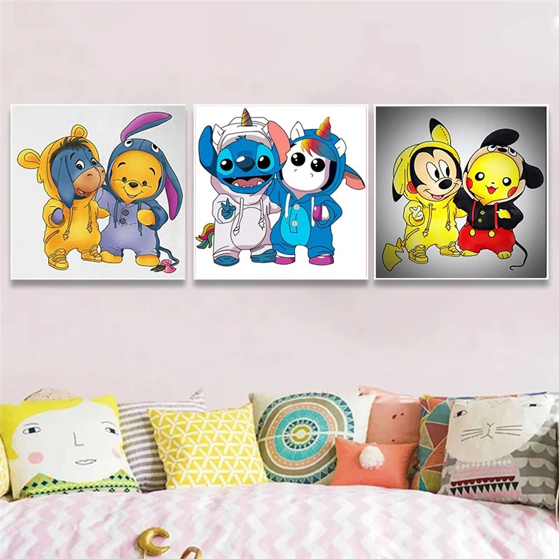 Disney Cartoon Creative Mickey Mous Oil on Canvas Painting Poster and Print Wall Art Picture for Living Room Home Decoration
Disney Cartoon Creative Mickey Mous Oil on Canvas Painting Poster and Print Wall Art Picture for Living Room Home Decoration