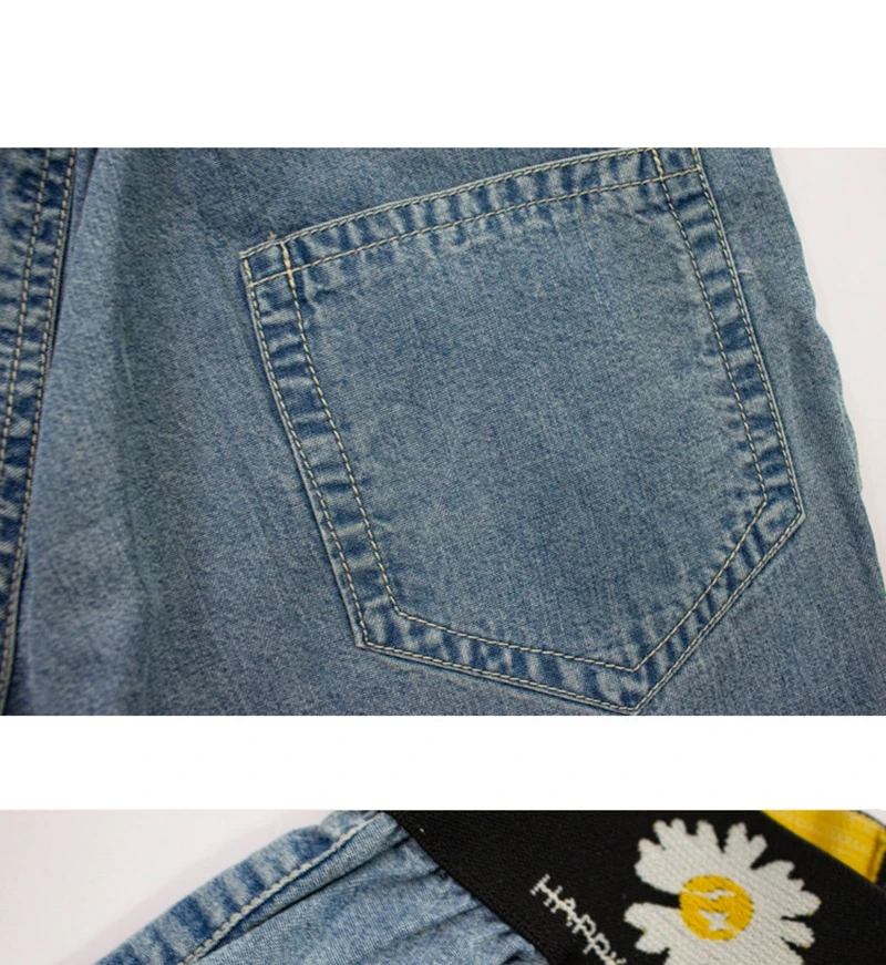 Girls Jeans Spring Autumn Cropped Trousers Loose Anti-mosquito Pants Thin Children's Denim Trousers Kids Pantaloons Feet Pant
Girls Jeans Spring Autumn Cropped Trousers Loose Anti-mosquito Pants Thin Children's Denim Trousers Kids Pantaloons Feet Pant