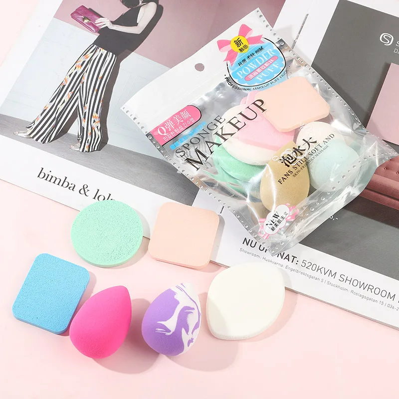 6pcs/set Makeup Sponge Puff Professional Cosmetic Puff for Foundation Beauty Cosmetic Soft Make Up Sponge Puff Wet and Dry Use
6pcs/set Makeup Sponge Puff Professional Cosmetic Puff for Foundation Beauty Cosmetic Soft Make Up Sponge Puff Wet and Dry Use