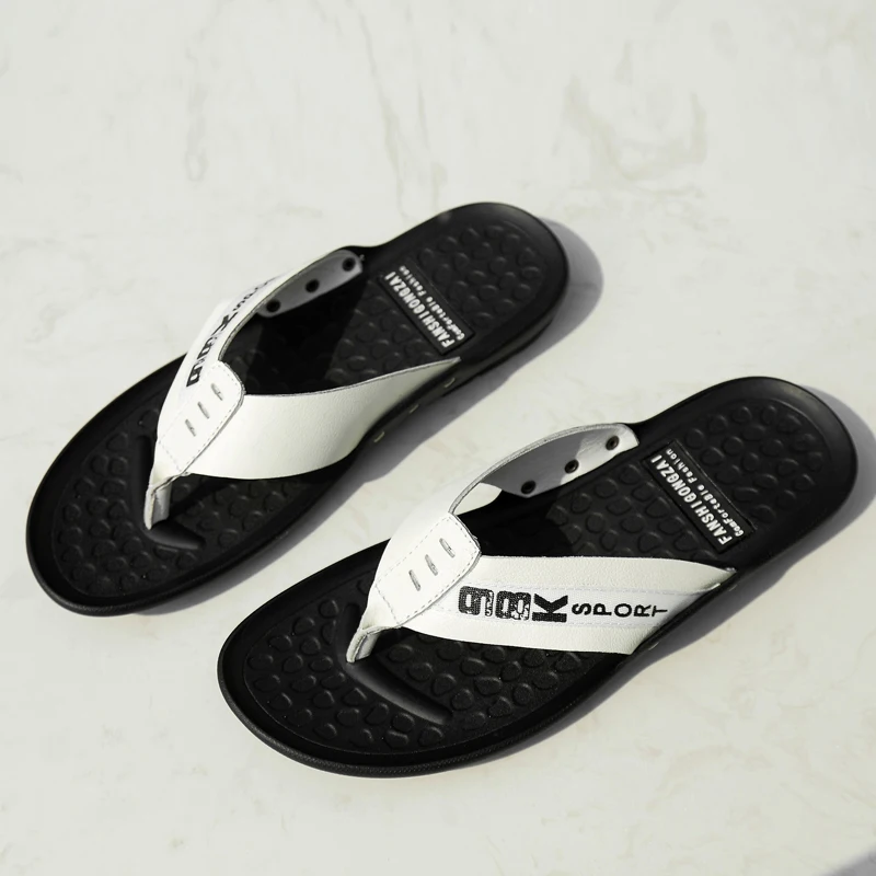 Men's Flip Flops Shower Sandals Quick Drying Flip Flops Leather Sandali Da Uomo Flip-flops Man Summer Shoes Men Beach Soft
Men's Flip Flops Shower Sandals Quick Drying Flip Flops Leather Sandali Da Uomo Flip-flops Man Summer Shoes Men Beach Soft