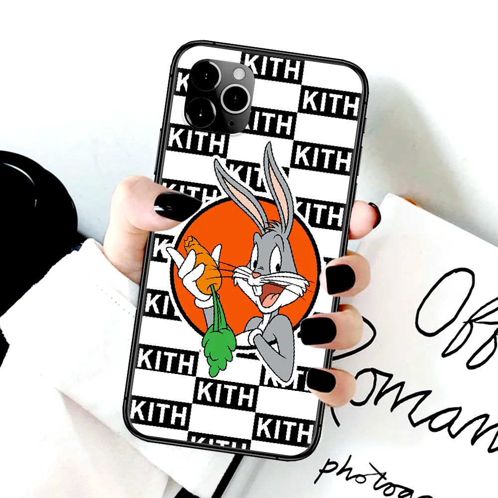 Cute Bugs Bunny Phone Case For Iphone 4 4s 5 5S SE 5C 6 6S 7 8 Plus X XS XR 11 12 Mini Pro Max 2020 black Coque Silicone Cover 
Cute Bugs Bunny Phone Case For Iphone 4 4s 5 5S SE 5C 6 6S 7 8 Plus X XS XR 11 12 Mini Pro Max 2020 black Coque Silicone Cover