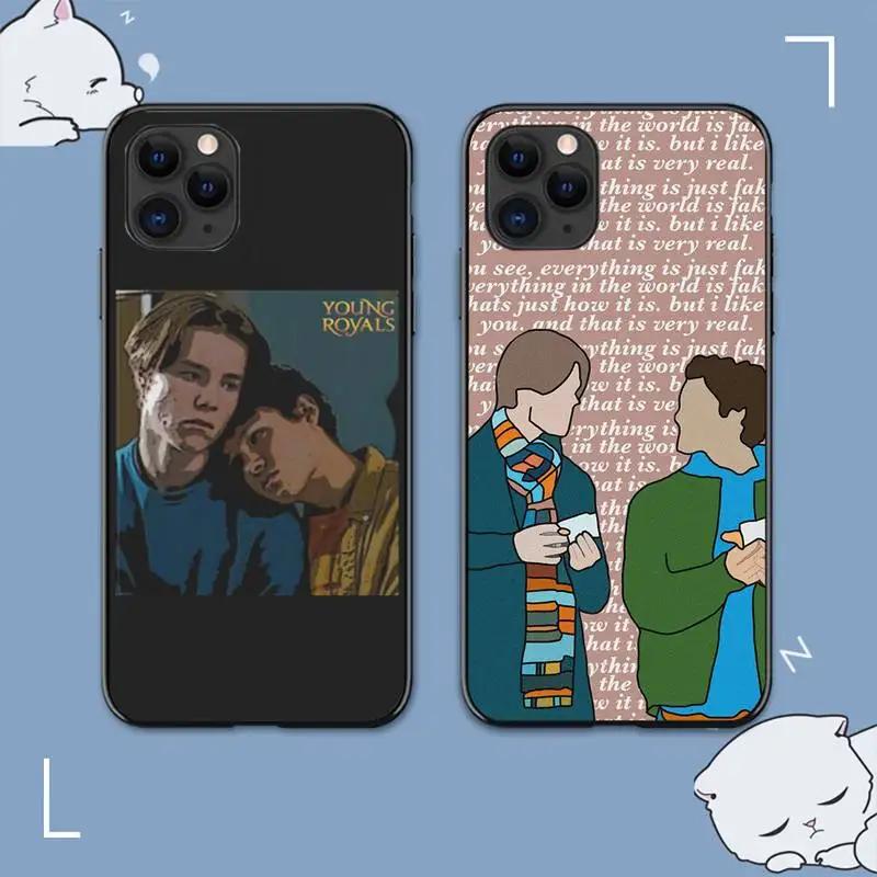 Young Royals Simon and Wilhelm Phone Case for iPhone 13 11 12 pro XS MAX 8 7 6 6S Plus X 5S SE 2020 XR case
Young Royals Simon and Wilhelm Phone Case for iPhone 13 11 12 pro XS MAX 8 7 6 6S Plus X 5S SE 2020 XR case