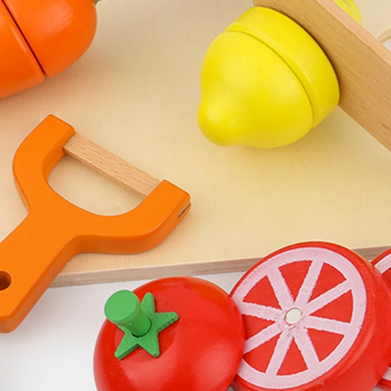 Wooden Simulation Kitchen Department Children's Toys, Cut Fruit and Vegetable Toys, Early Education Gifts 
Wooden Simulation Kitchen Department Children's Toys, Cut Fruit and Vegetable Toys, Early Education Gifts