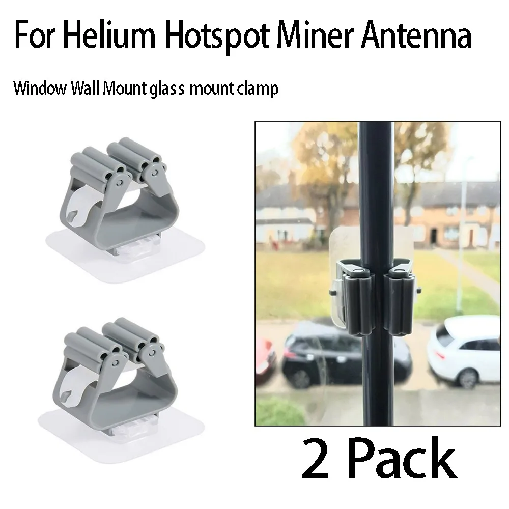 2 Pack Helium Antenna Clamp Window-Mount For Simply Stick Fix Bobcat Sensecap Syncrobit Aerial Mount Clamp Increased HNT Mining
2 Pack Helium Antenna Clamp Window-Mount For Simply Stick Fix Bobcat Sensecap Syncrobit Aerial Mount Clamp Increased HNT Mining