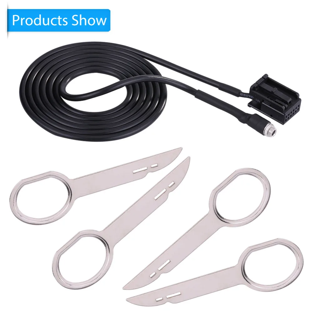 Car 6000 CD Audio Female AUX Input Adapter Cable for Ford Focus Mondeo with Removal Tool Keys 3.5mm female
Car 6000 CD Audio Female AUX Input Adapter Cable for Ford Focus Mondeo with Removal Tool Keys 3.5mm female