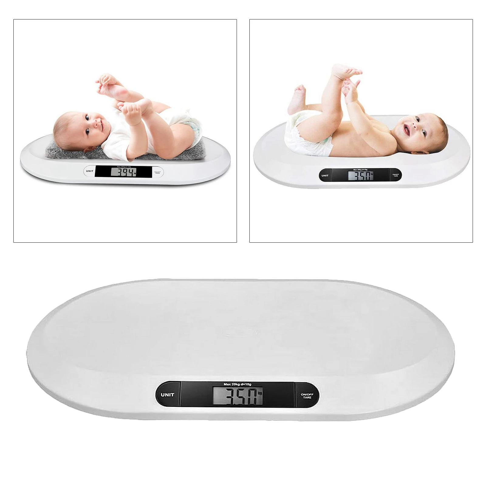 Baby Scale Multi-Function Toddler Scale Baby Scale Digital Pet Scale Infant Scale LCD Backlight Weight (Max: 20kg )
Baby Scale Multi-Function Toddler Scale Baby Scale Digital Pet Scale Infant Scale LCD Backlight Weight (Max: 20kg )