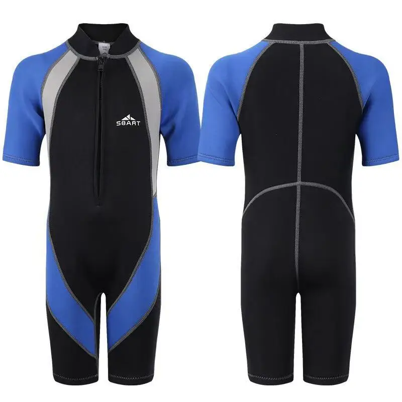Sbart Kids 2mm Neoprene Short Sleeve Wetsuits Children One Pieces Swimwear Diving Suits Surfing Rash Guards for Boys Girls
Sbart Kids 2mm Neoprene Short Sleeve Wetsuits Children One Pieces Swimwear Diving Suits Surfing Rash Guards for Boys Girls