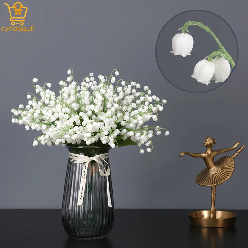Artificial Flowers White Lily Wall Stickers Flowers Home Decoration Natural Dried Flower Vases Decor Christmas Tree Artificial
Artificial Flowers White Lily Wall Stickers Flowers Home Decoration Natural Dried Flower Vases Decor Christmas Tree Artificial