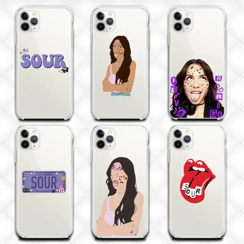 Olivia Rodrigo - SOUR Full Album Phone Case Transparent Case For Iphone 6 6s 7 8 Plus XR X XS XSmax 11 12 Pro Mini Max
Olivia Rodrigo - SOUR Full Album Phone Case Transparent Case For Iphone 6 6s 7 8 Plus XR X XS XSmax 11 12 Pro Mini Max