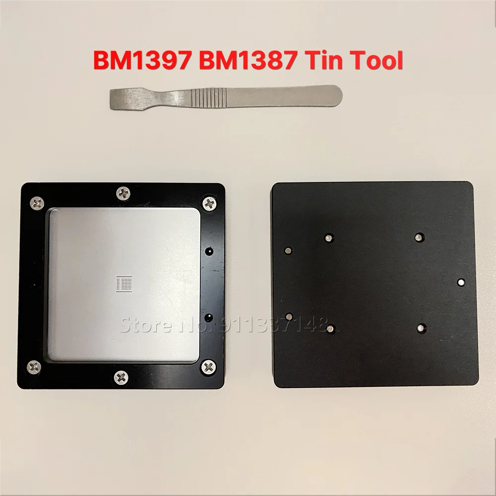 Ofiicial Stencil for Antminer S9 S11 S15 S17 S19 Series hashboard ASIC chip BM1387 BM1397 Plant tin station Tin tool | Электроника