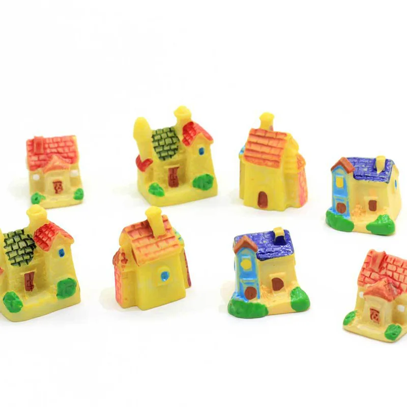 10Pcs/lot Mini Cottage Simulation House Fairy Garden Miniatures DIY Ornaments Decoration Crafts Figurines Micro Landscape
10Pcs/lot Mini Cottage Simulation House Fairy Garden Miniatures DIY Ornaments Decoration Crafts Figurines Micro Landscape