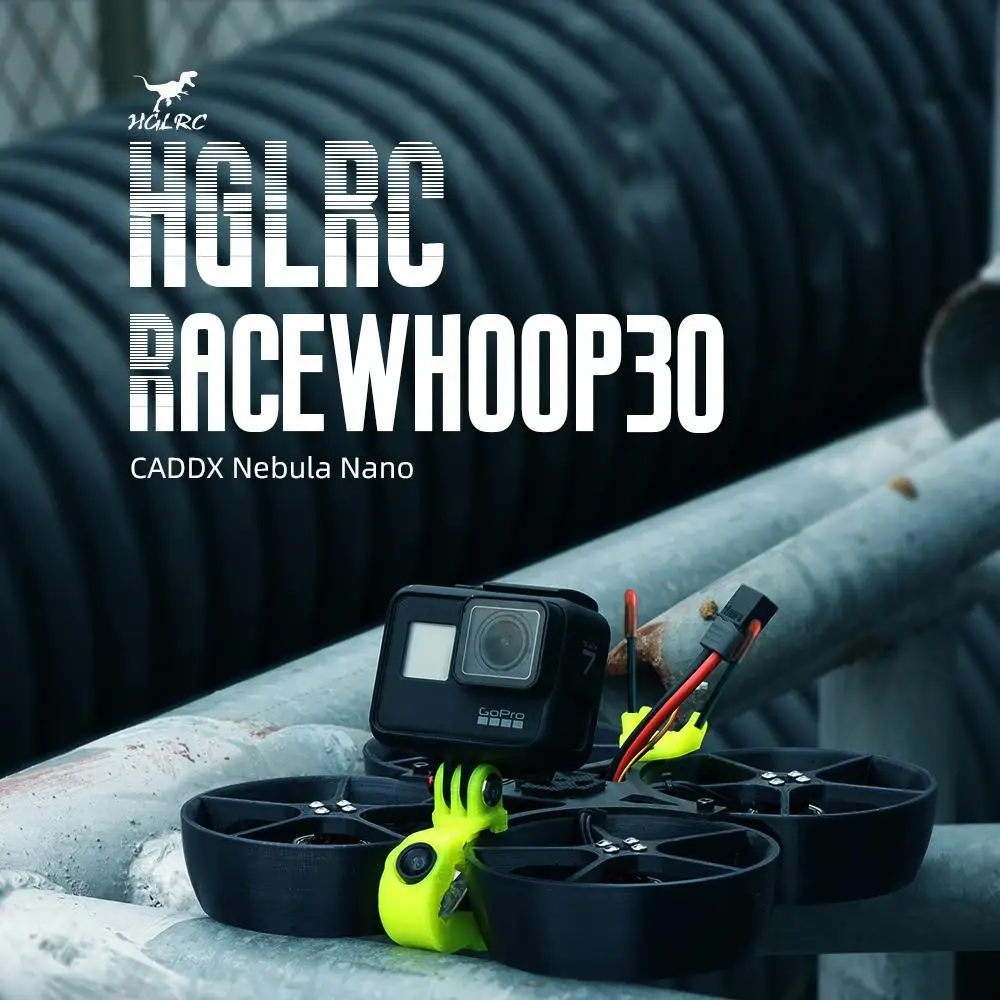 HGLRC Racewhoop30 HD Zeus35 AIO CADDX Polar Vista Kit AEOLUS 2105,5 3600KV 4S 2800KV 6S 3inch Digital FPV Pusher Cinewhoop Drone
HGLRC Racewhoop30 HD Zeus35 AIO CADDX Polar Vista Kit AEOLUS 2105,5 3600KV 4S 2800KV 6S 3inch Digital FPV Pusher Cinewhoop Drone