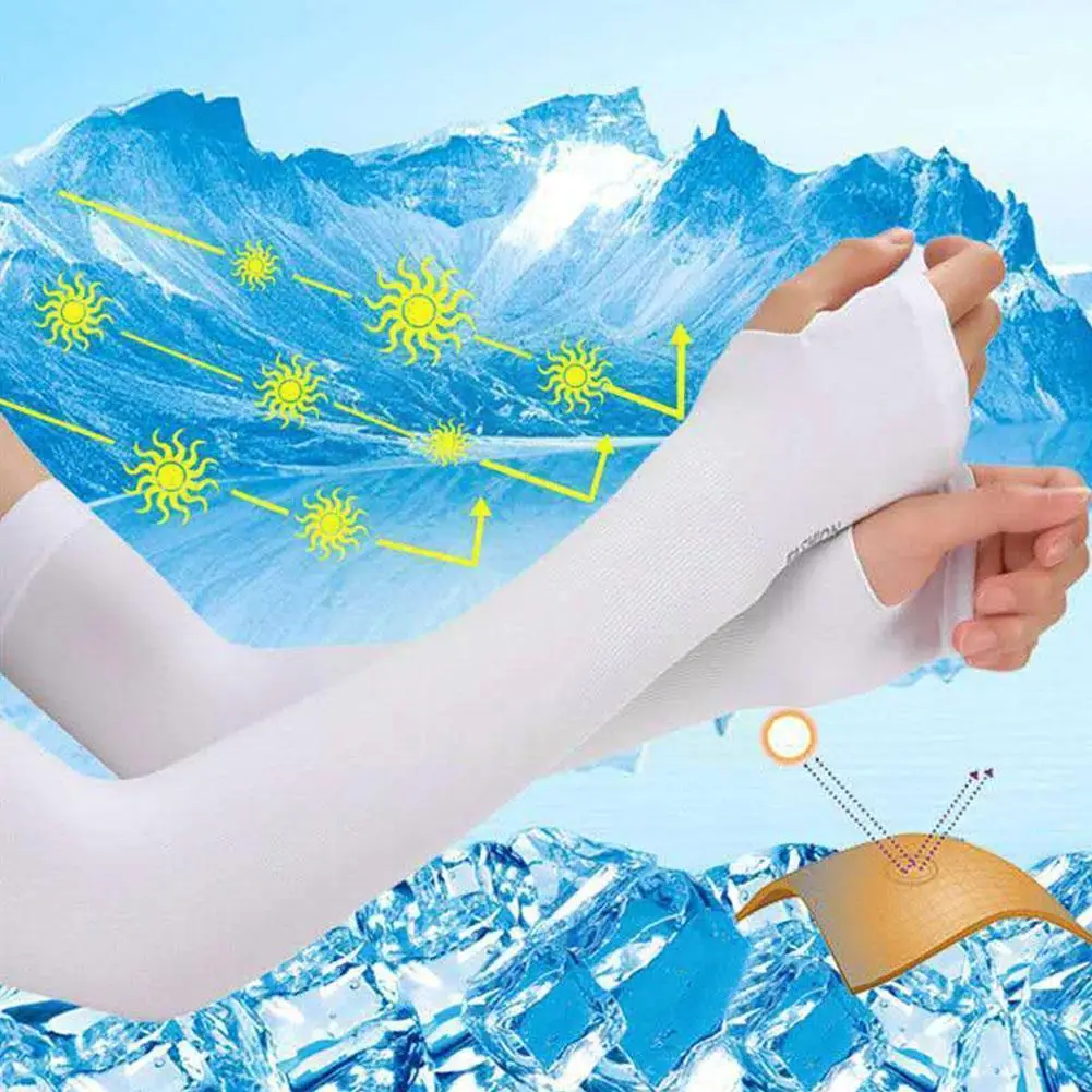 Nylon Ice Silk Cuff Screen Light Breathable Ice Essentials Men Silk Women Summer Equipments Glove Sleeves Sports R2q3
Nylon Ice Silk Cuff Screen Light Breathable Ice Essentials Men Silk Women Summer Equipments Glove Sleeves Sports R2q3