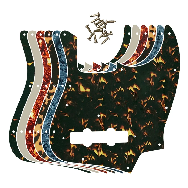 Xin Yue Custom Parts - For US FD Vintage '74 Jazz Bass Guitar Pickguard Scratch Plate, Multi Color Choice Flame Pattern
Xin Yue Custom Parts - For US FD Vintage '74 Jazz Bass Guitar Pickguard Scratch Plate, Multi Color Choice Flame Pattern
