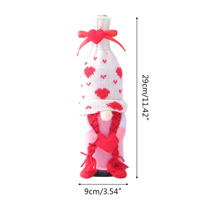 Valentine's Day Swedish Gnome Champagne Wine Bottle Cover Bag Family Party Table Decorations Xmas Gifts
Valentine's Day Swedish Gnome Champagne Wine Bottle Cover Bag Family Party Table Decorations Xmas Gifts