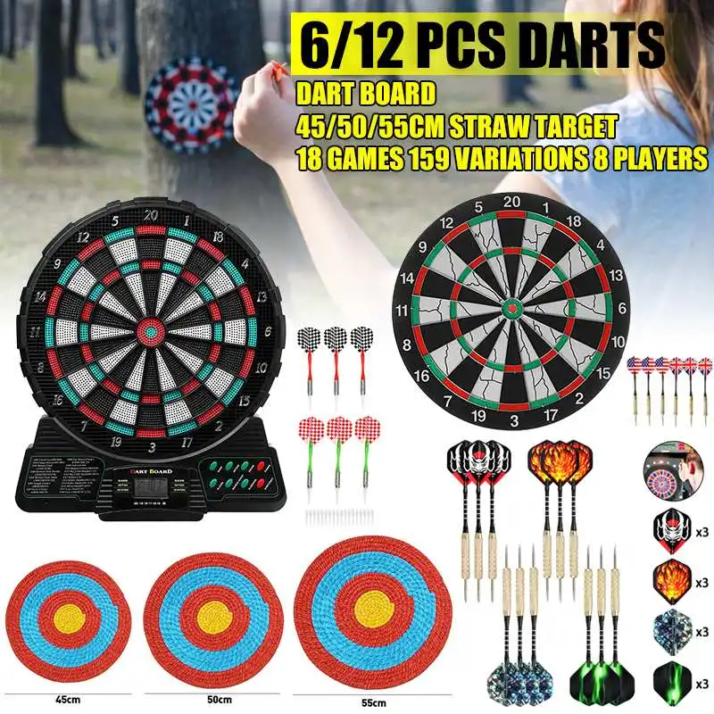 Automatic Scoring Dartboard Professional Electronic Dart Board Office Party Bar Games Entertainment Tool Soft Darts Target Board
Automatic Scoring Dartboard Professional Electronic Dart Board Office Party Bar Games Entertainment Tool Soft Darts Target Board