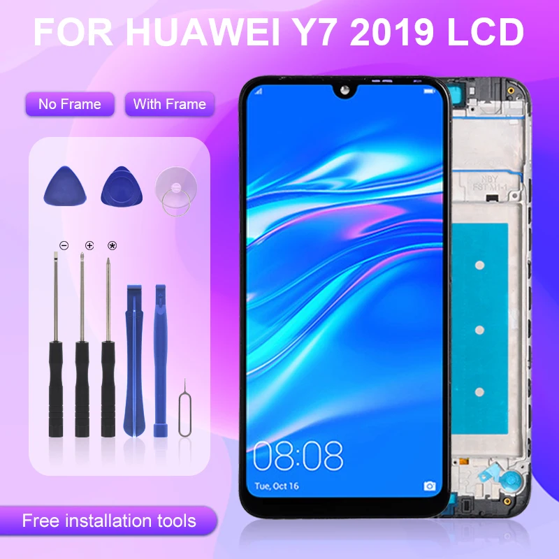 Catteny 1 шт. 6 26 дюймов для Huawei Y7 2019 ЖК-DUB-LX3 L23 LX1 дисплей с сенсорным экраном дигитайзер