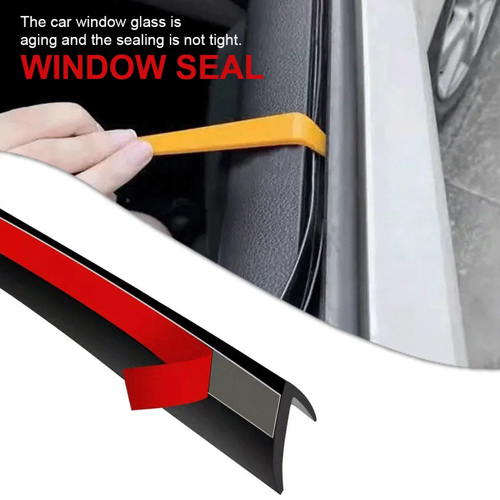 4m Universal Car Window Seal Strip Rubber Trim Strip Noise Isolation Self-Adhesive Sealing Strip Sticker Interior Accessories
4m Universal Car Window Seal Strip Rubber Trim Strip Noise Isolation Self-Adhesive Sealing Strip Sticker Interior Accessories