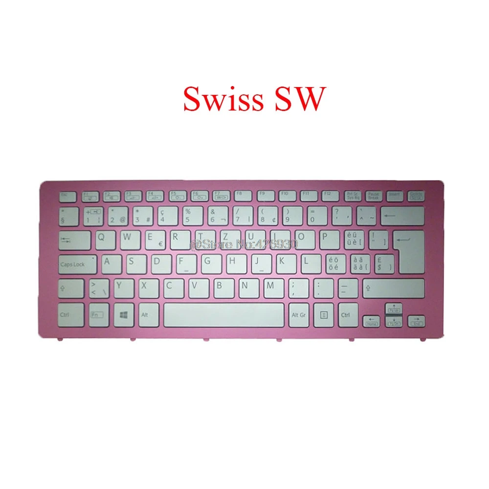 Ноутбук SW BE NE FR IT клавиатура для SONY VAIO SVF15N серии 149266011CH 149266071BE 149266051SE 149266021FR 149266031IT