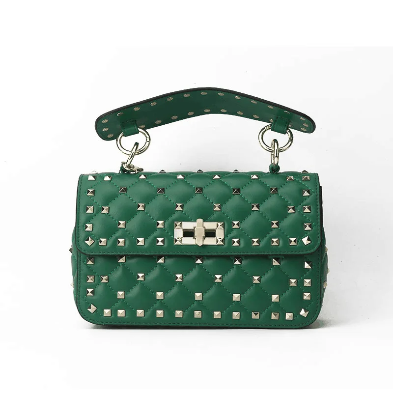 Luxury Gold Rivet Handbags for Women 2021 Designer Luxury 100% Genuine Leather Shoulder Crossbody Bags Women New Trend Handbags
Luxury Gold Rivet Handbags for Women 2021 Designer Luxury 100% Genuine Leather Shoulder Crossbody Bags Women New Trend Handbags