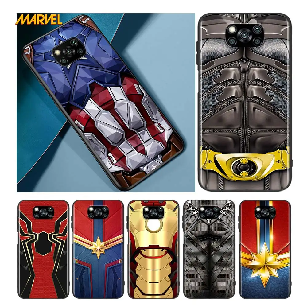 Avengers Hero Marvel for Xiaomi Poco X3 NFC X2 M3 M2 F2 F3 Pro C3 F1 A2 Lite Mix3 Play Silicone Soft Black Phone Case
Avengers Hero Marvel for Xiaomi Poco X3 NFC X2 M3 M2 F2 F3 Pro C3 F1 A2 Lite Mix3 Play Silicone Soft Black Phone Case