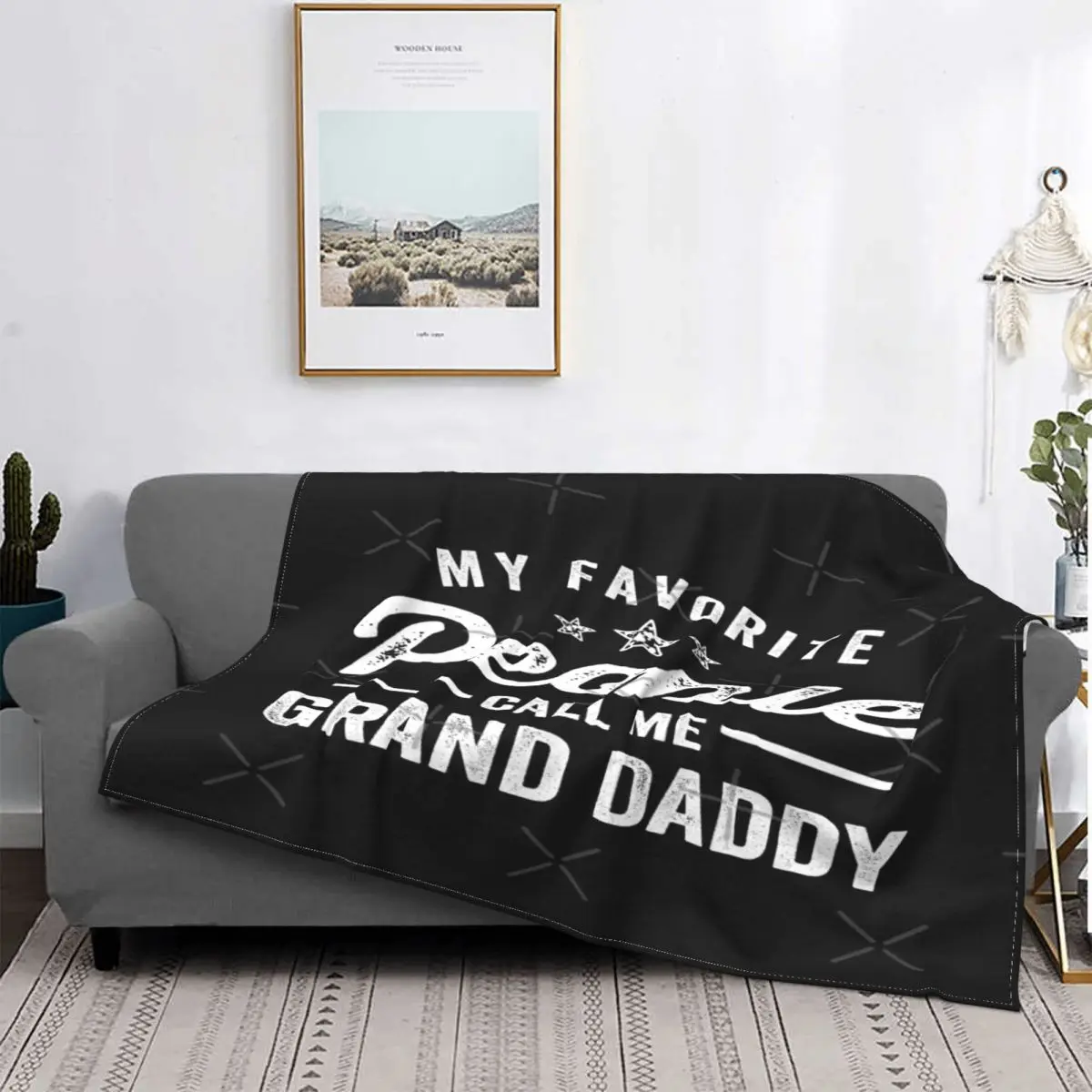 Manta a cuadros con capucha para el verano, colcha de muselina con estampado de My warried People Call Me Grand, para la cama
Manta a cuadros con capucha para el verano, colcha de muselina con estampado de My warried People Call Me Grand, para la cama