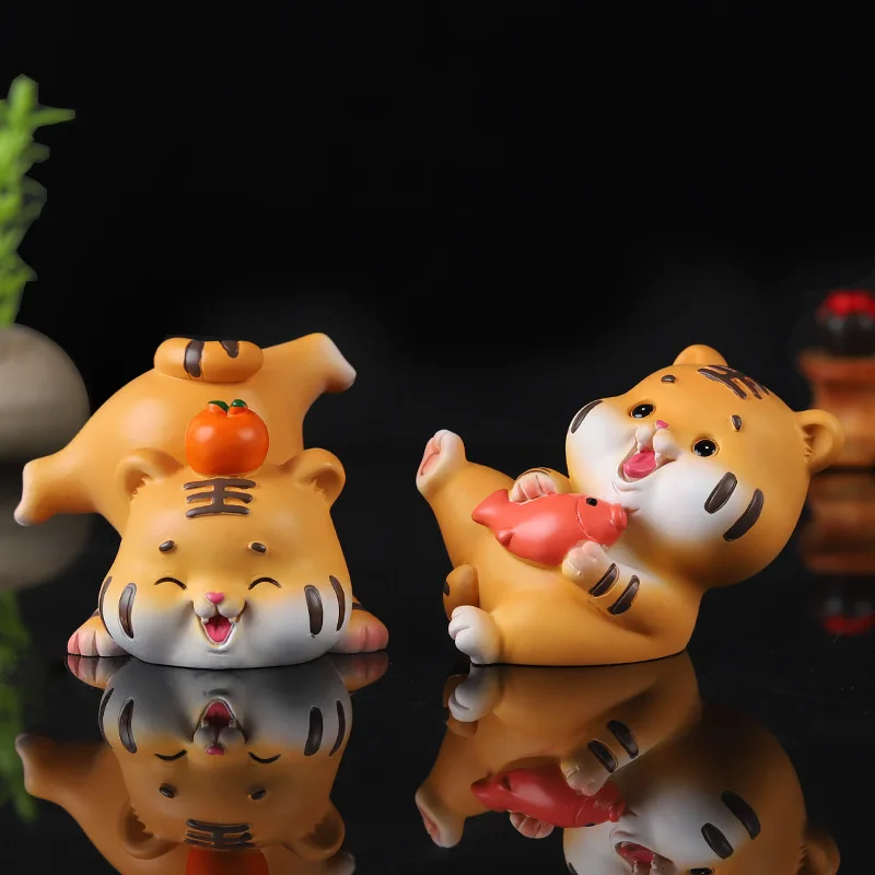 Year Of The Tiger Cartoon Cute Little Tiger Small Statue Little Figurine Crafts Figure Ornament Miniatures
Year Of The Tiger Cartoon Cute Little Tiger Small Statue Little Figurine Crafts Figure Ornament Miniatures