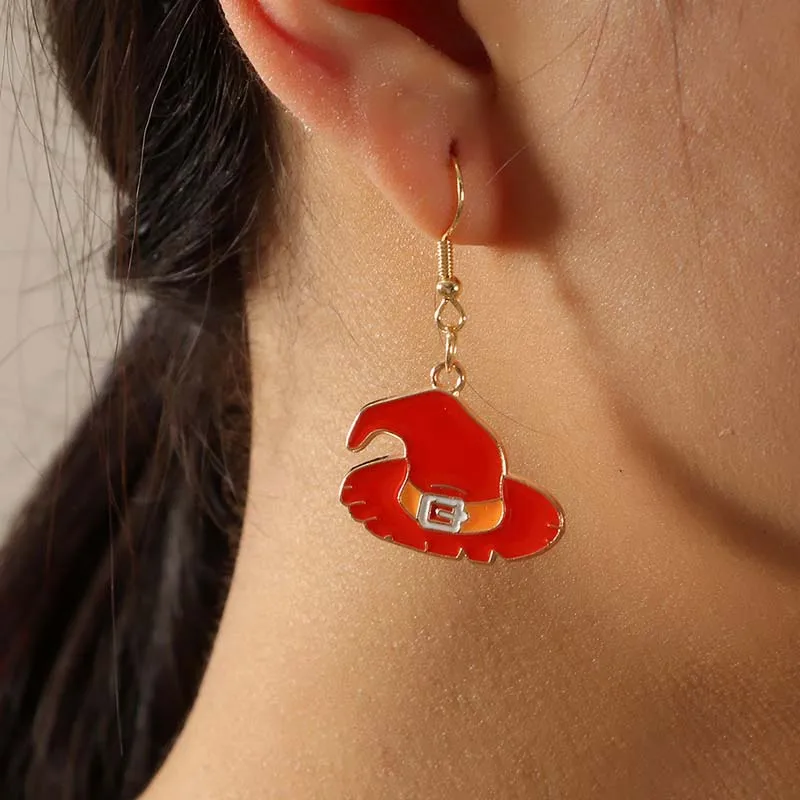 Modern Jewelry Earrings For All Saints' Day Popular Design Red Black Geometric Cat Drop Earrings For Women Lady Party Gifts
Modern Jewelry Earrings For All Saints' Day Popular Design Red Black Geometric Cat Drop Earrings For Women Lady Party Gifts